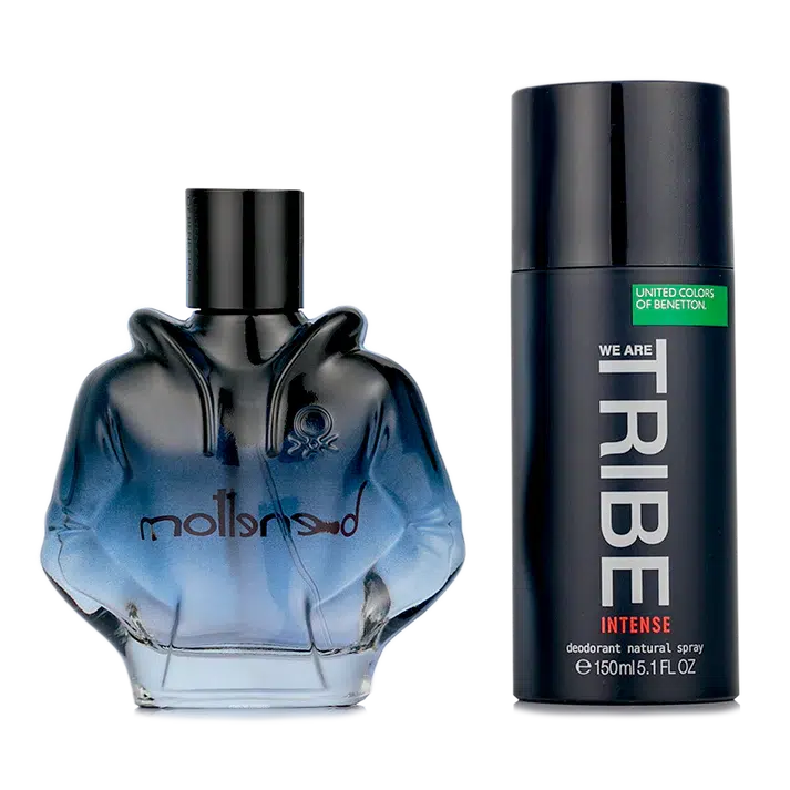 Benetton We Are Tribe Intense 2-Piece Gift Set for Men EDP