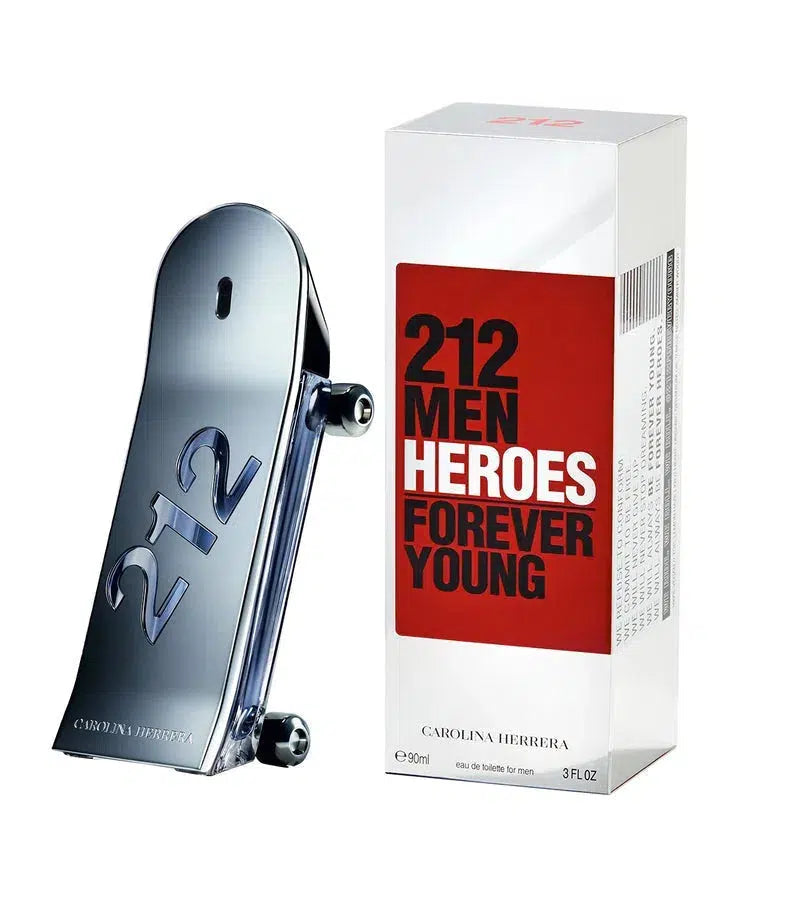 Carolina Herrera 212 Men Heroes Forever Young EDT for Men 90ml